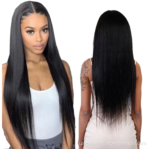 High quality 13x4 Super Thin HD Lace Front wig,Virgin hair Cuticle Aligned Human Hair Wig,HD Lace Frontal Wig For Black Women